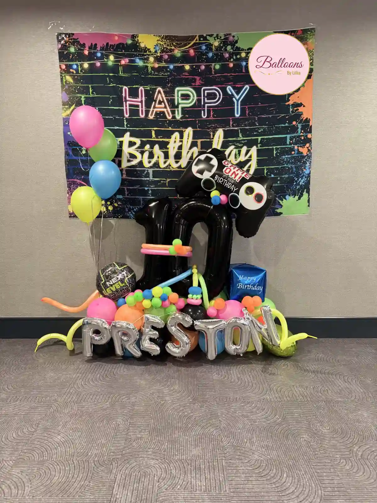 Birthday Balloon Bouquet Decor in NJ