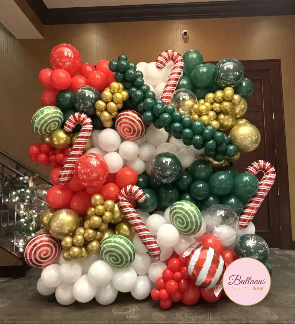 Corporate Balloon Walls Decor in NJ and NYC