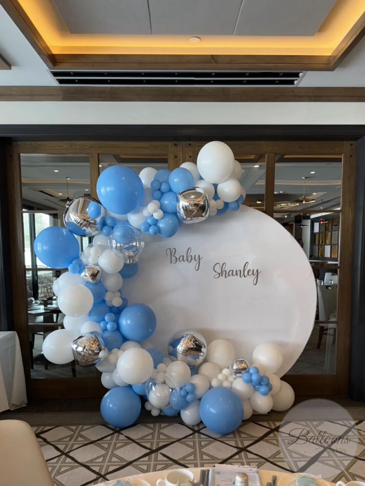 blue balloon decorations for boys birthday party NJ