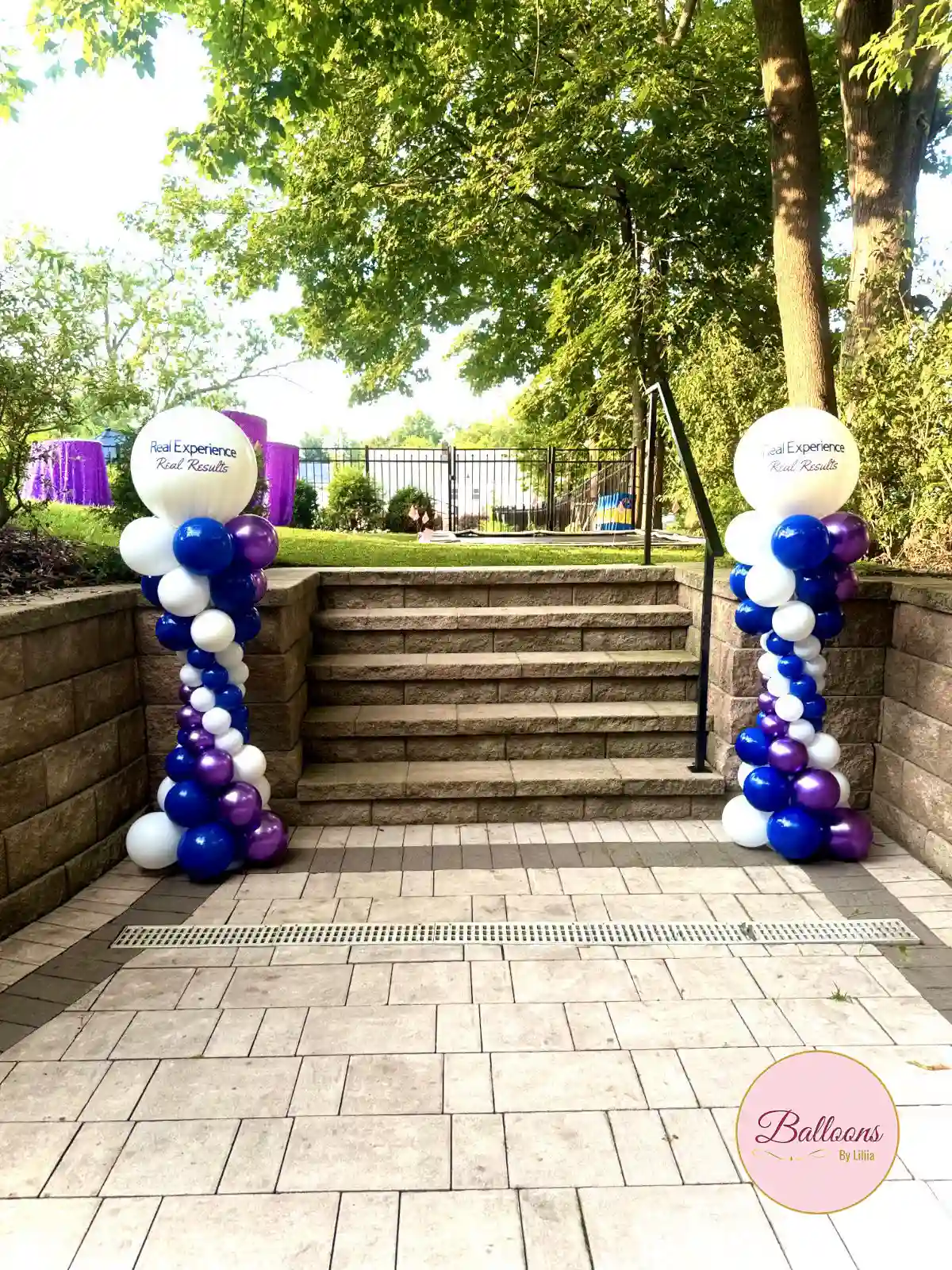 Corporate Balloon Columns NJ and NYC
