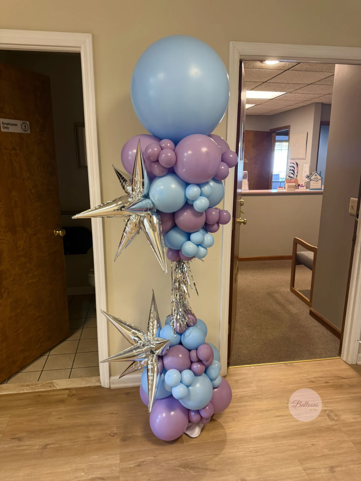 Corporate Balloon Decor Columns in NJ and NYC
