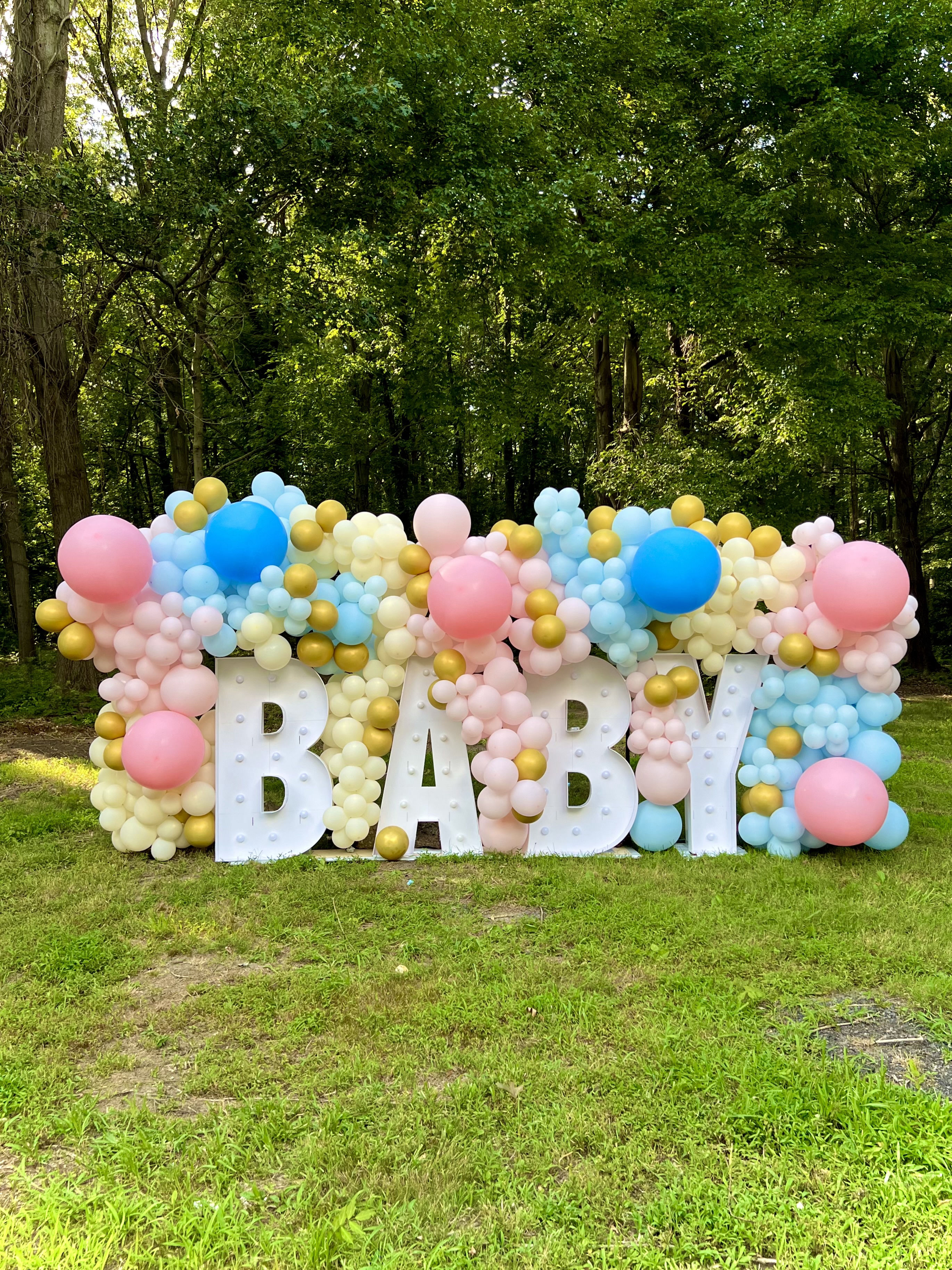 Baby Balloon Mosaic