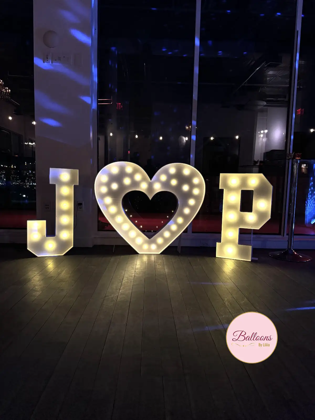 Marquee heart Letter Delivery Jersey City NJ