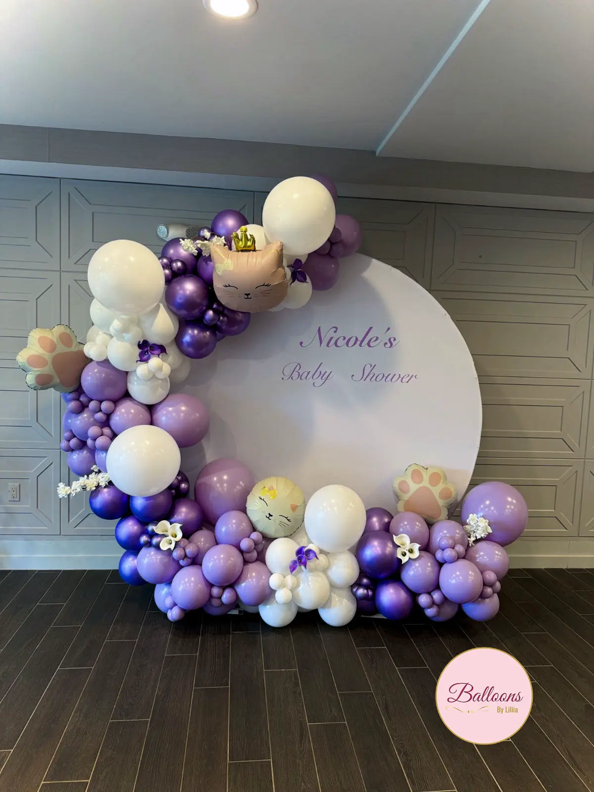 baby shower balloon setup in NJ and NYC