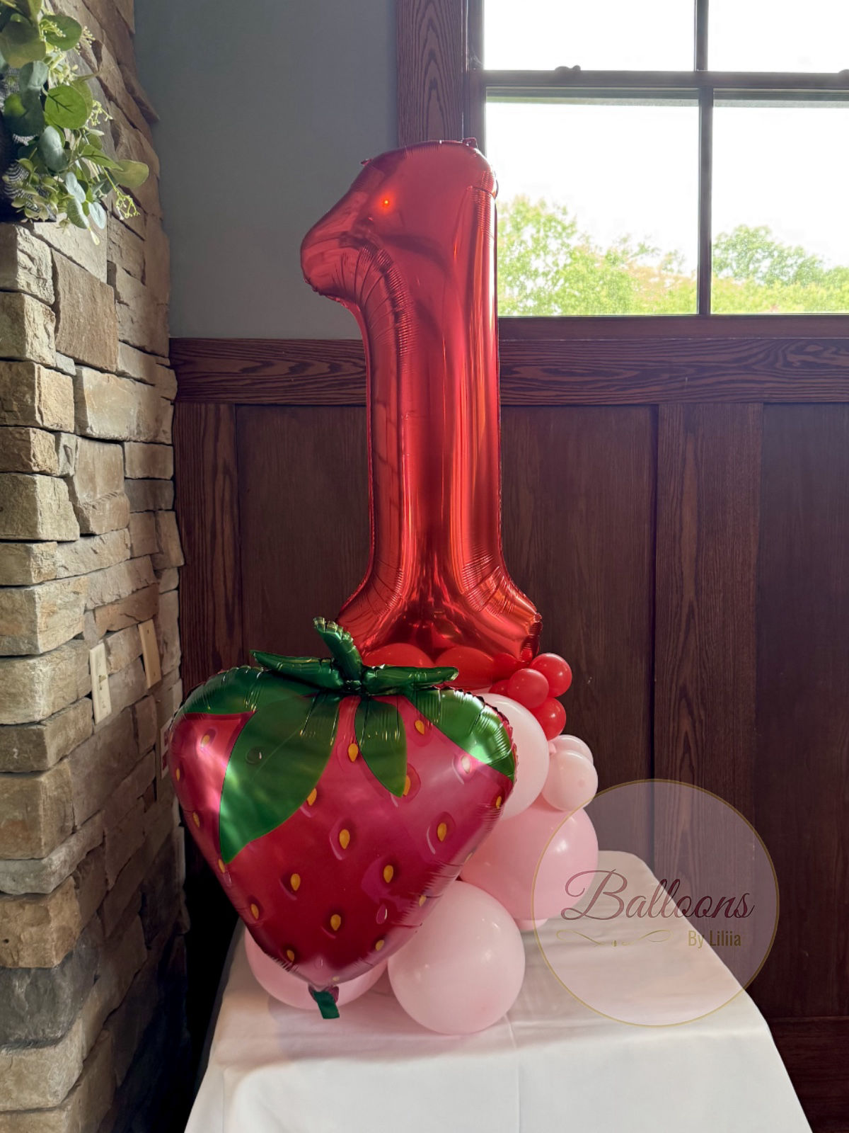 Balloon Bouquet Red