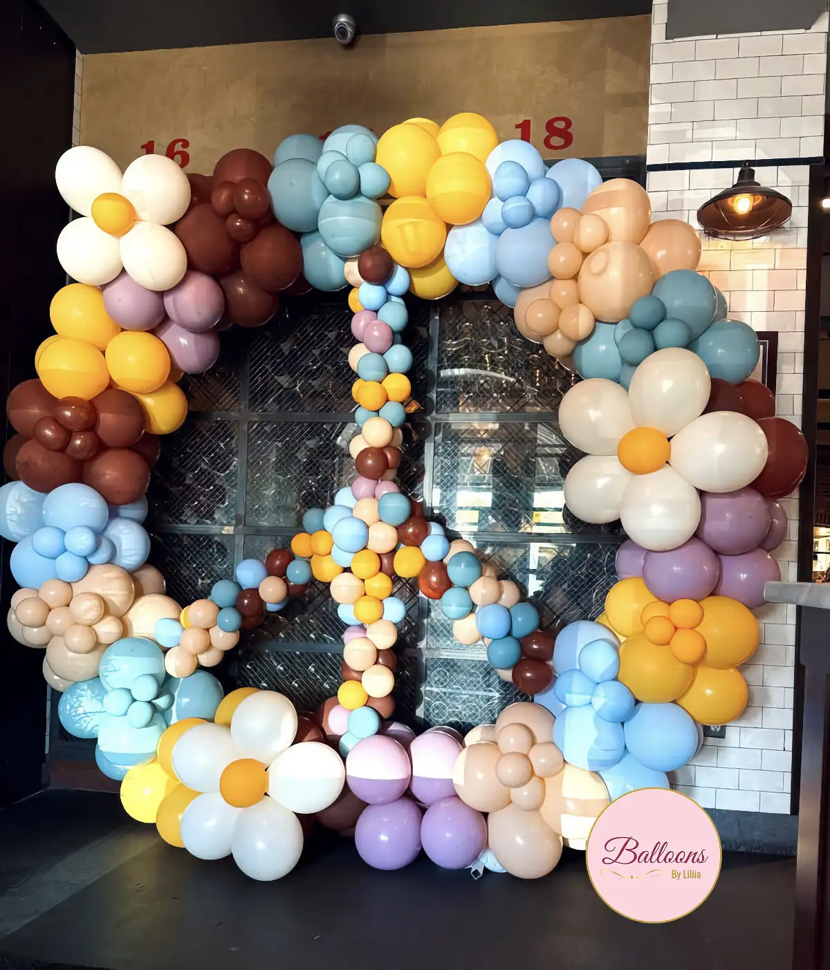 balloon installation for networking event NJ