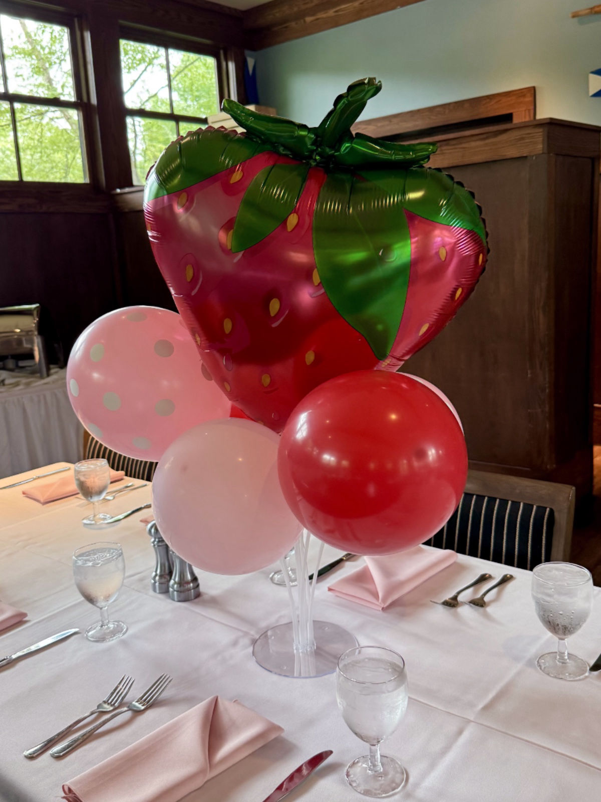 Strawberry Centerpieces