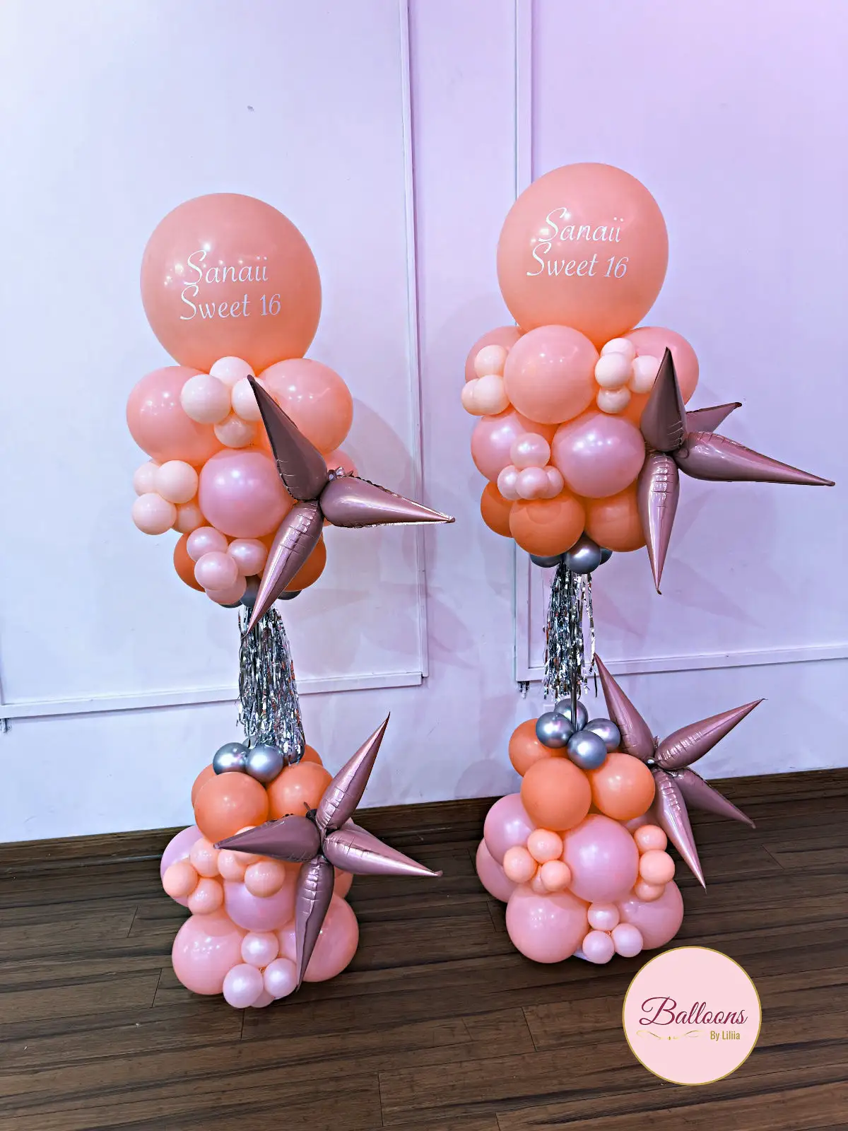 Sweet 16 Balloon Columns in NJ and NYC