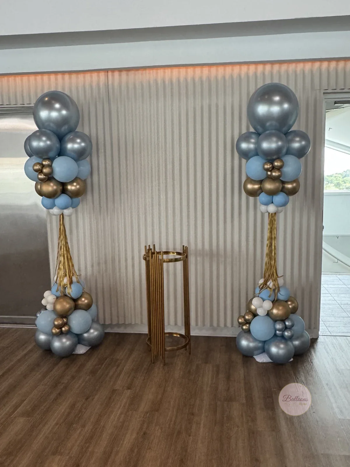 Corporate Balloon Decor Columns in NJ and NYC